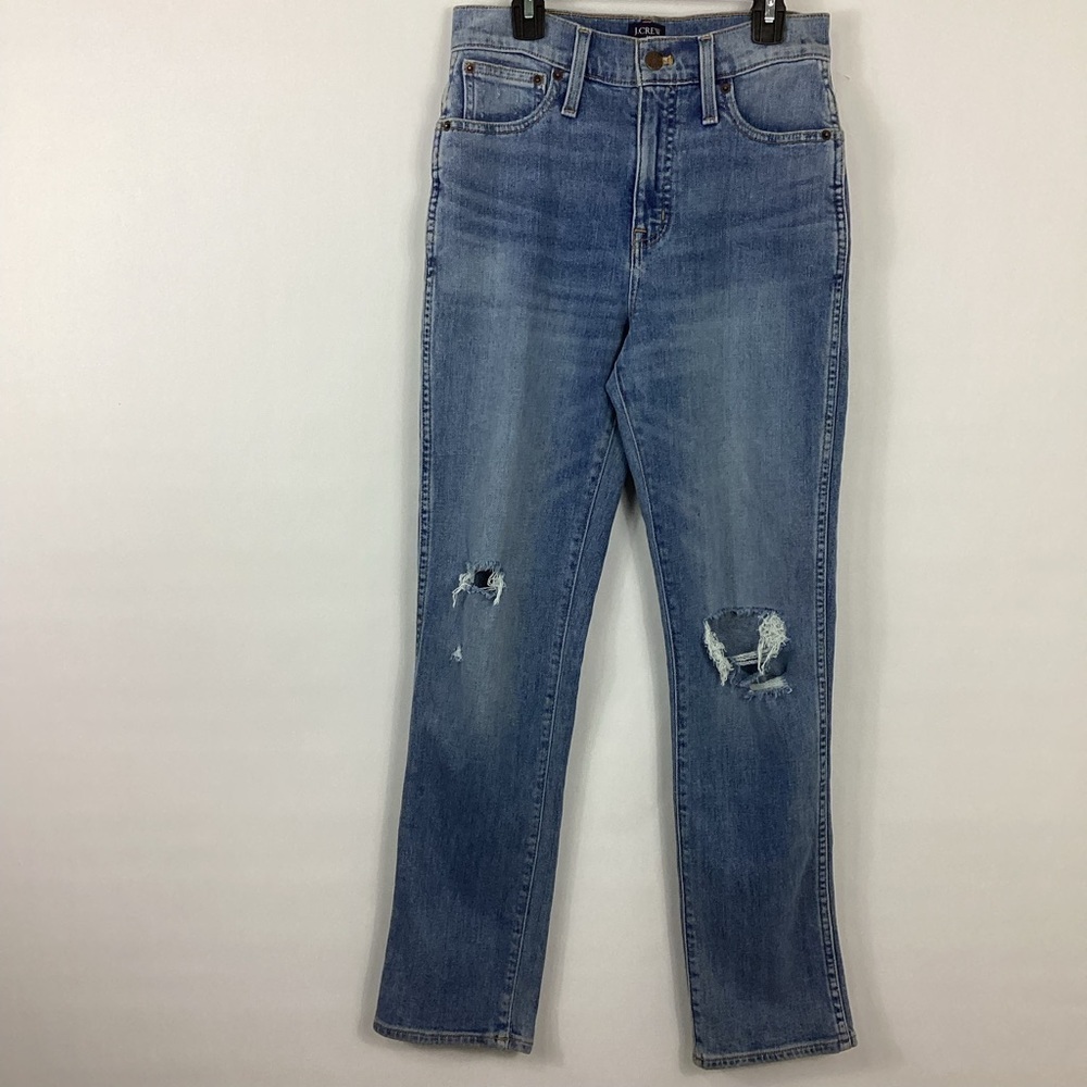 J. Crew High Rise Classic Vintage In All Day Stretch Jeans Size 24 NWT